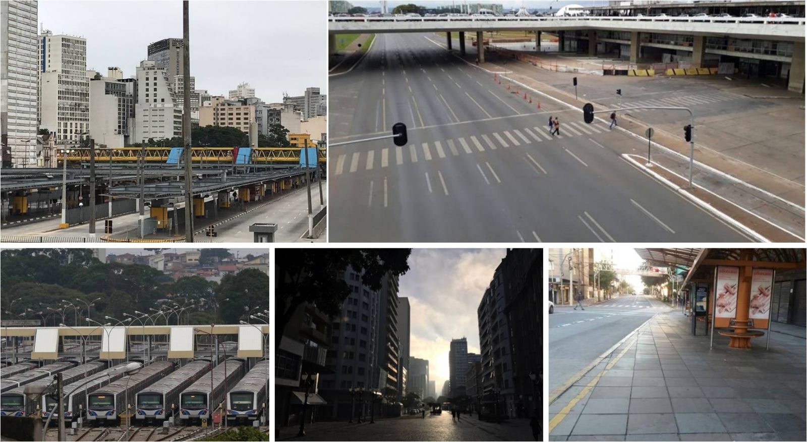 Diversas cidades amanheceram sem nenhuma movimentação no dia 28 de abril de 2017. O Brasil parou